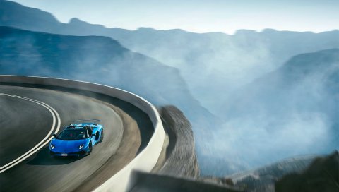 Lamborghini, aventador, lp 750-4, скорость