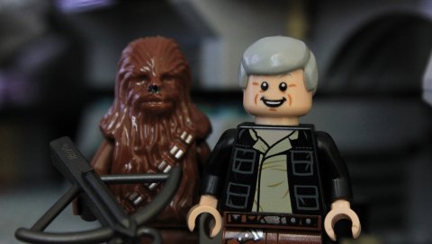 Lego звездные войны, сила пробуждается, han solo, chewbacca