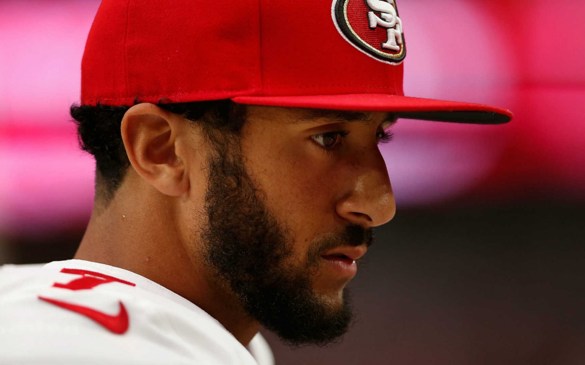 Картинки Colin kaepernick, san francisco 49ers, американский футбол фото и обои на рабочий стол