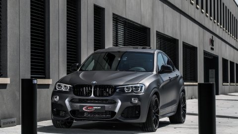 Bmw, x4, f26, вид спереди