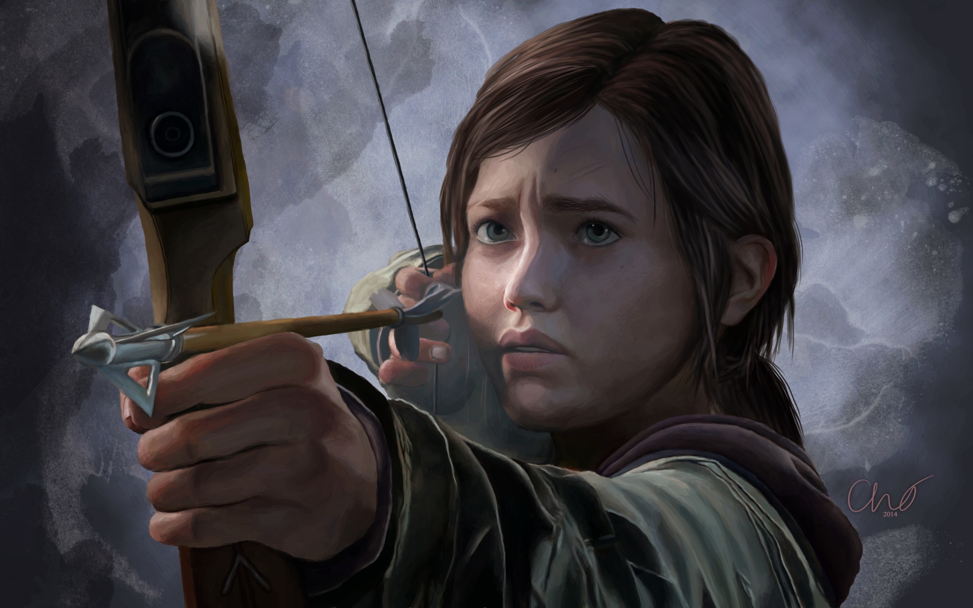 Картинки Последний из нас, ellie, девушка, лук, стрела фото и обои на рабочий стол