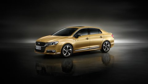 Citroen, ds 5ls, вид сбоку