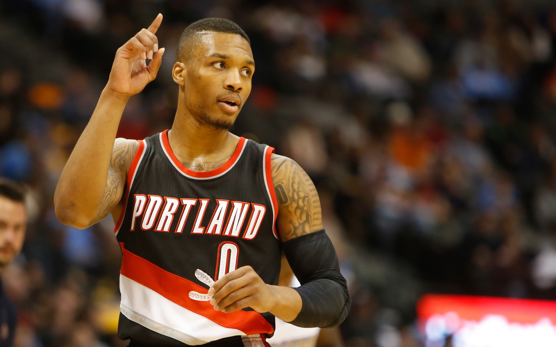 Картинки Damian lillard, портландские блейзеры, nba фото и обои на рабочий стол