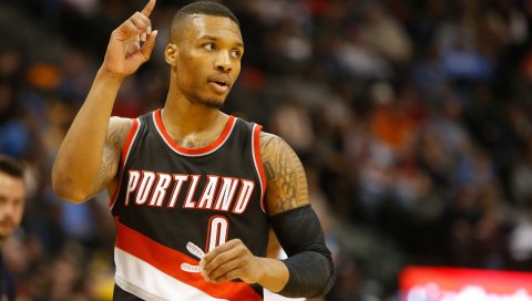 Damian lillard, портландские блейзеры, nba