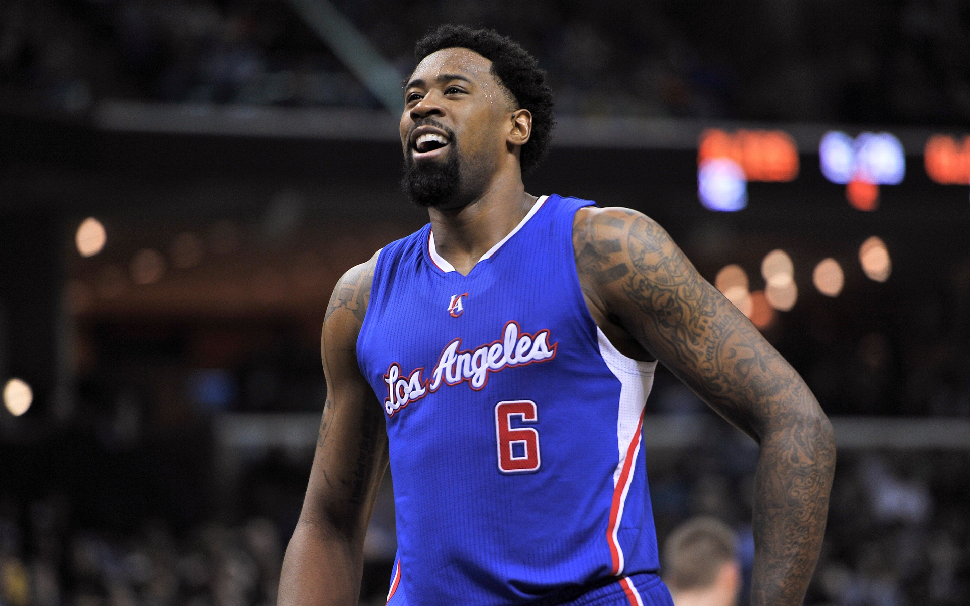 Картинки Deandre jordan, los angeles clippers, nba фото и обои на рабочий стол