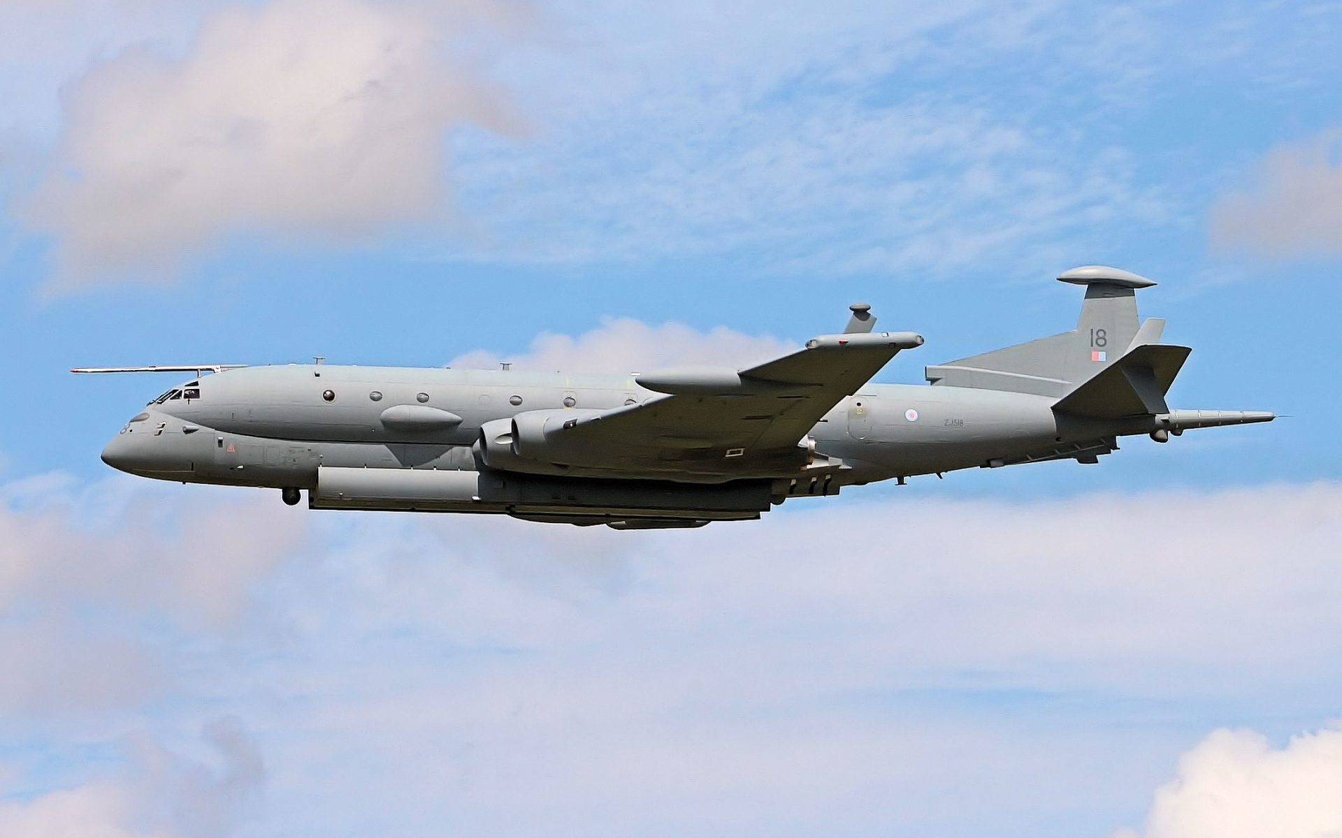 Картинки Nimrod mra4, самолет, небо, полет фото и обои на рабочий стол