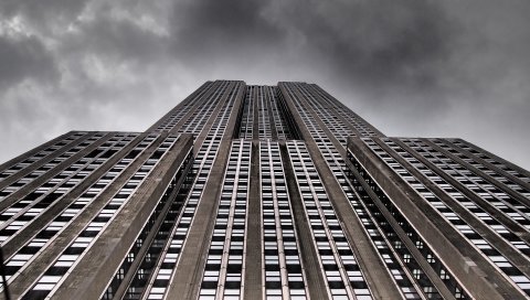 Небоскреб, город Нью-Йорк, здание империи