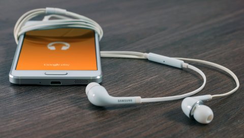 Samsung, мобильный телефон, смартфон, наушники