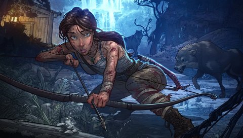 Грейп-рейдер, окончательное издание, lara croft, patrick brown, art