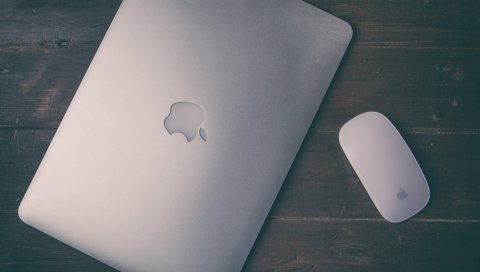 Macbook, apple, компьютерная мышь