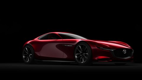 Mazda, rx-vision, концепция, вид сбоку