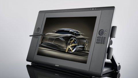Cintiq, wacom, screen