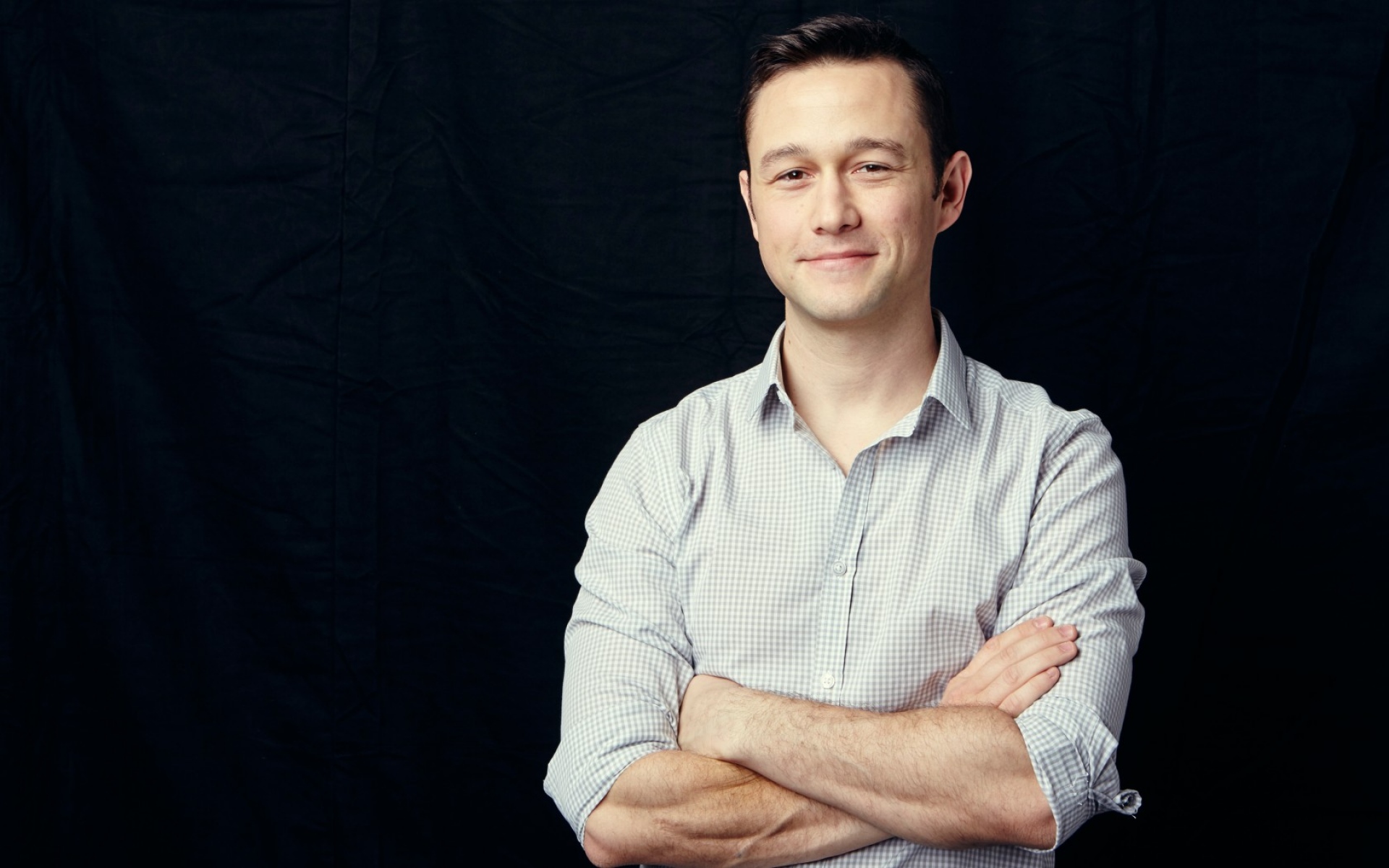 Картинки Joseph gordon-levitt, актер, брюнетка, рубашка фото и обои на рабочий стол