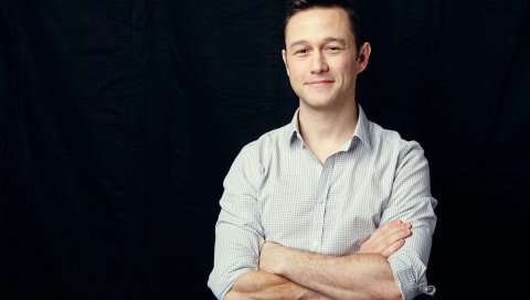 Joseph gordon-levitt, актер, брюнетка, рубашка