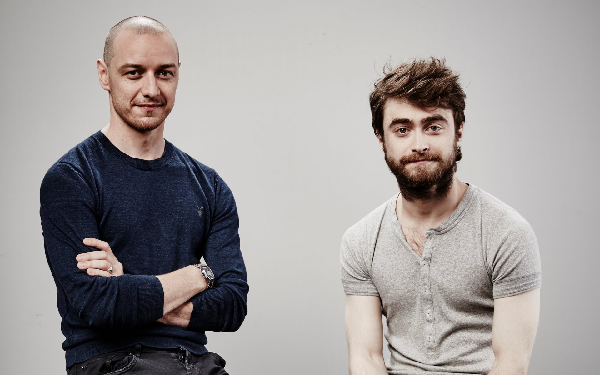 Картинки James mcavoy, daniel radcliffe, актеры, фотосессия фото и обои на рабочий стол