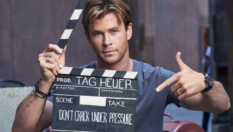 Chris hemsworth, актер, фильм, двойной
