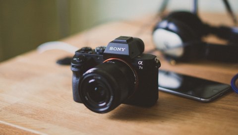 Sony, a7ii, iphone, объектив