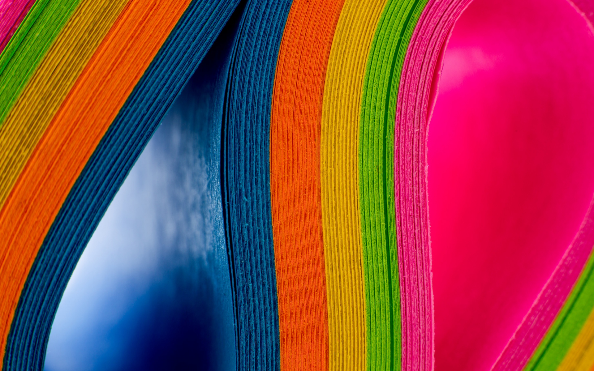 Картинки Бумага, радуга, разноцветная, текстура фото и обои на рабочий стол