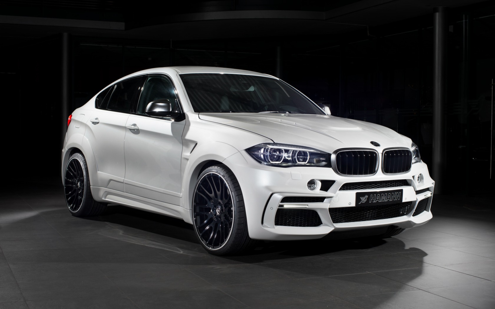 Картинки Hamann, bmw, x6, f16, белый, вид сбоку фото и обои на рабочий стол