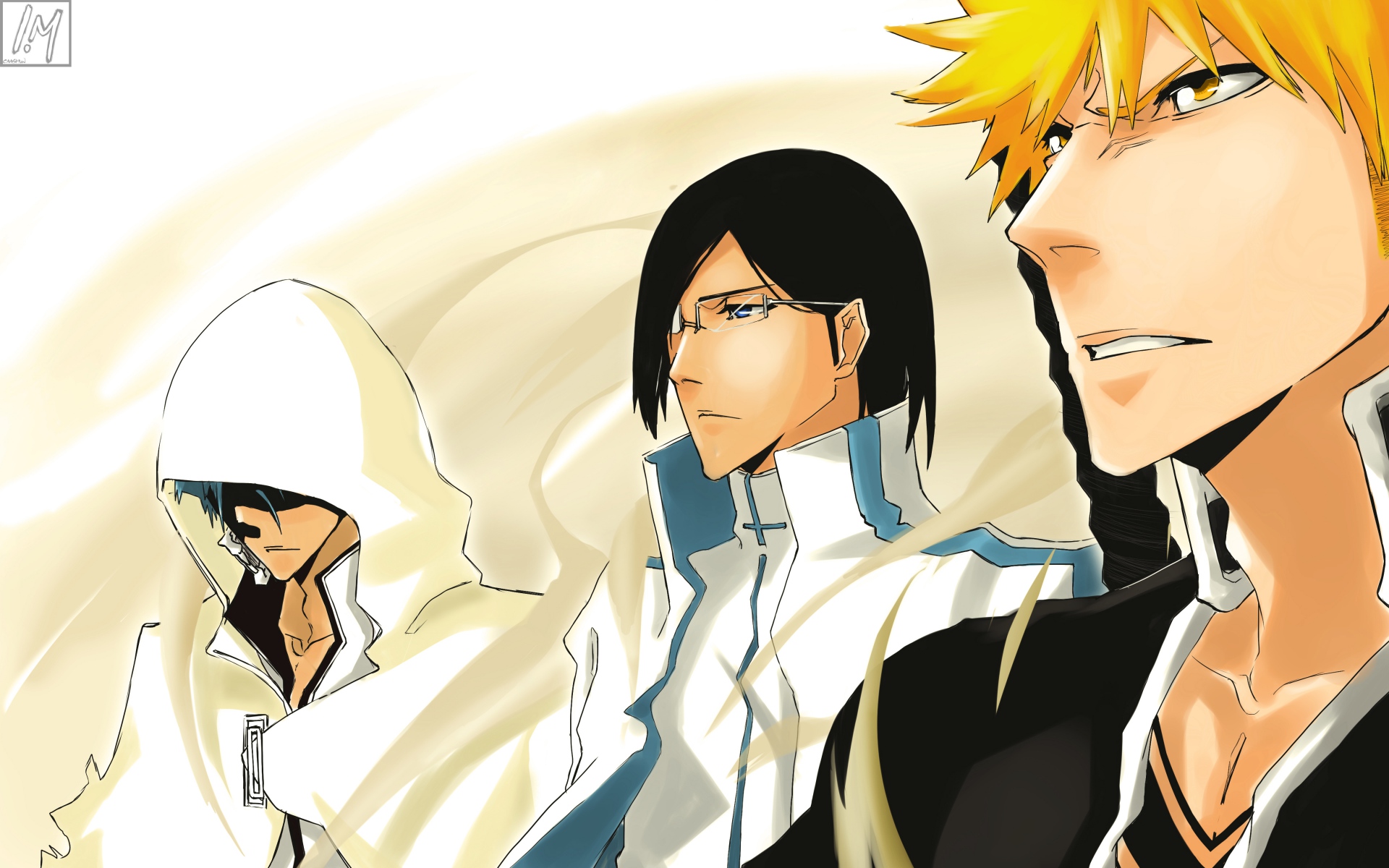 Картинки Отбеливатель, ichigo kurosaki, shinigami, grimmjow jaegerjaquez фото и обои на рабочий стол