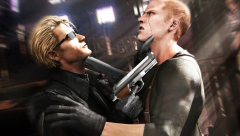 Albert wesker, живое зло, оружие, персонажи, искусство