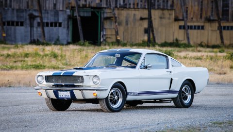 Шелби, форд, мустанг , GT350, вид сбоку