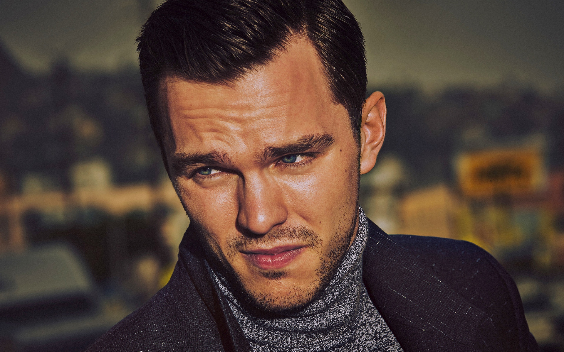 Картинки Nicholas hoult, актер, борода, лицо фото и обои на рабочий стол