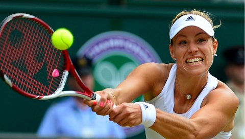 Angelique kerber, теннисист, лицо, эмоции
