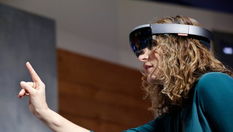 Hololens, microsoft, защитные очки