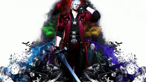 Дьявол может плакать 4, специальное издание, dante, nero, vergil