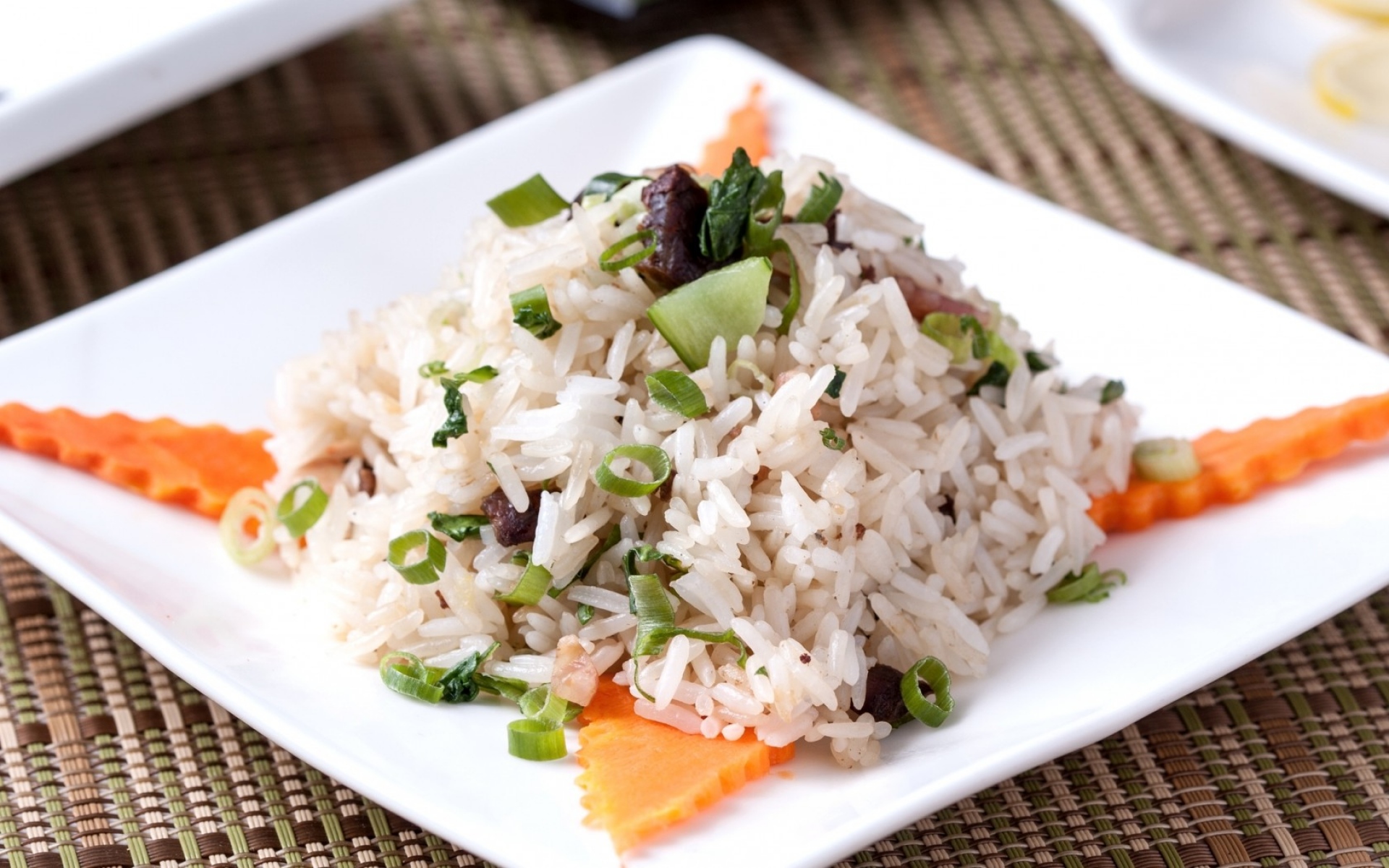 Картинки Ризотто, рис, овощи, подача фото и обои на рабочий стол