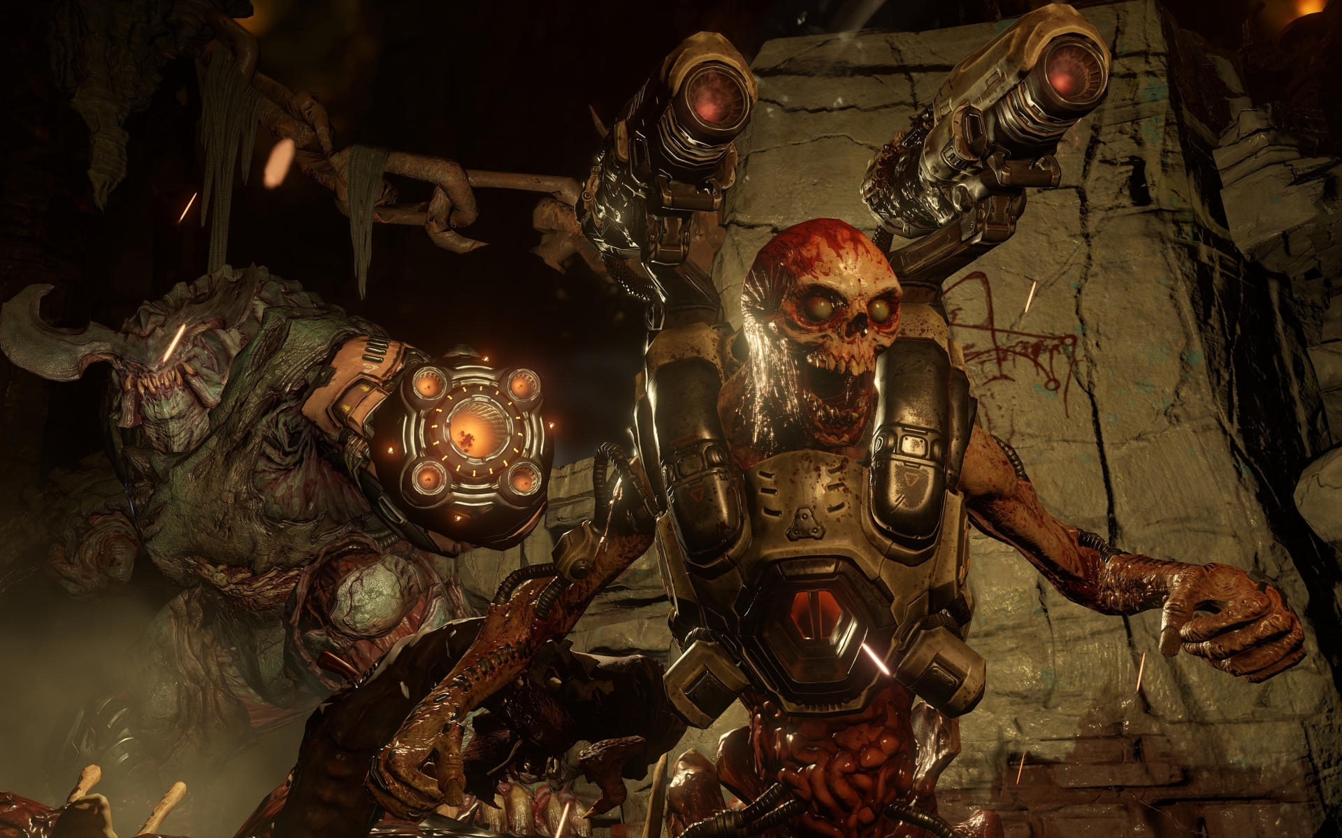 Картинки Doom 4, cyberdemon, персонажи фото и обои на рабочий стол