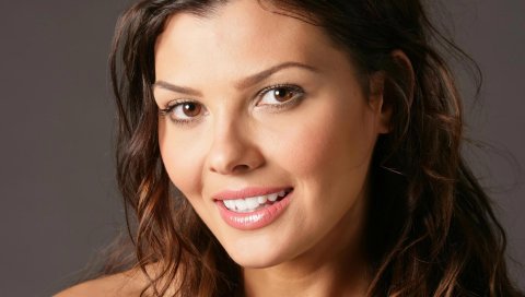 Ali landry, актриса, брюнетка, лицо, улыбка