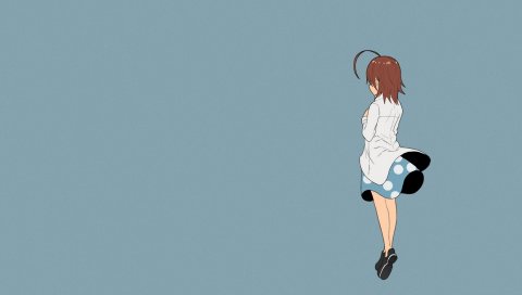 To aru kagaku no ippou tsuukou, arata yamaji, девушка