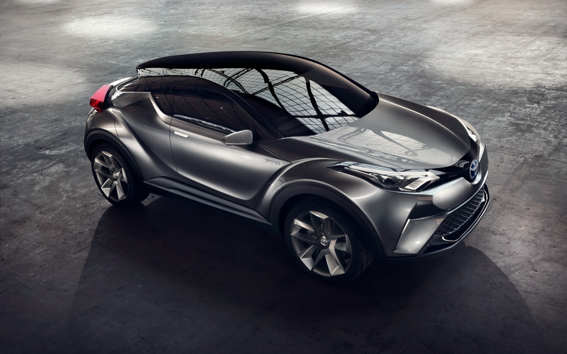Картинки Toyota, c-hr, вид на план, концепция фото и обои на рабочий стол