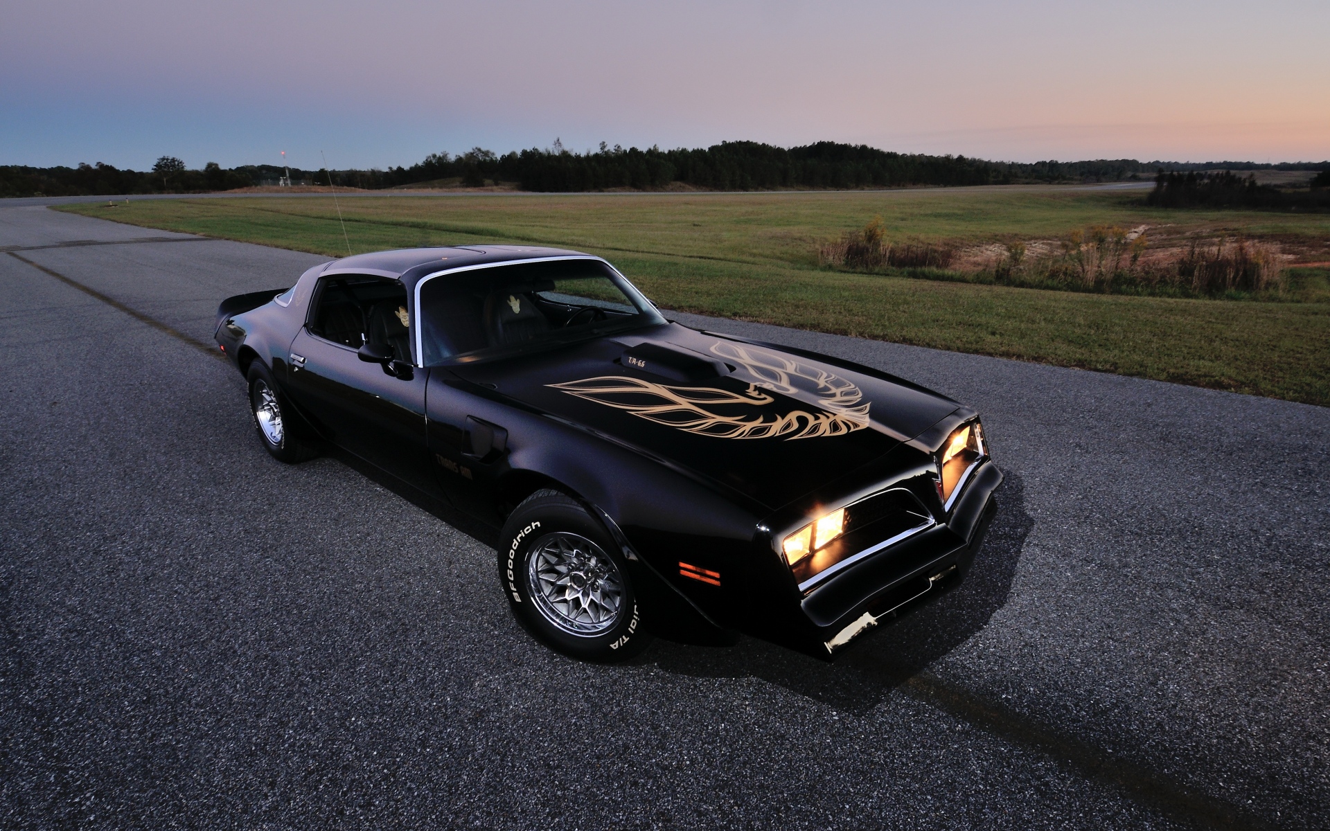 Картинки Pontiac, firebird, 1978, черный фото и обои на рабочий стол