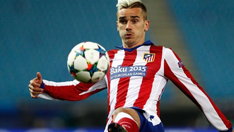 Antoine griezmann, футболист, atletico madrid, uefa, galatasaray