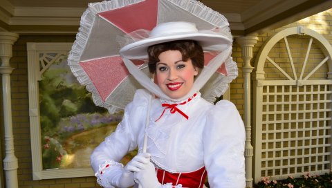 Walt disney, mary poppins, девушка, костюм