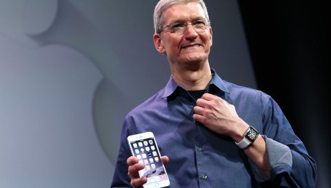 Тим повар, яблоко, iwatch, iphone