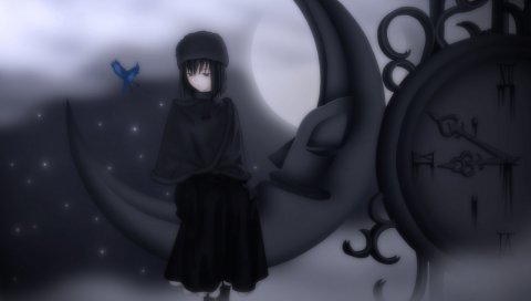 Mahou tsukai no yoru, kuonji alice, искусство, аниме