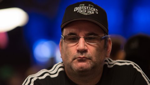 Mike matusow, покер, лицо, кепка, борода