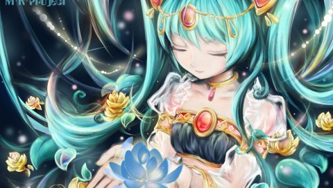 Hoshino chika, hatsune miku, вокалоид