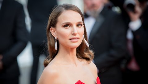 Natalie portman, платье, брюнетка