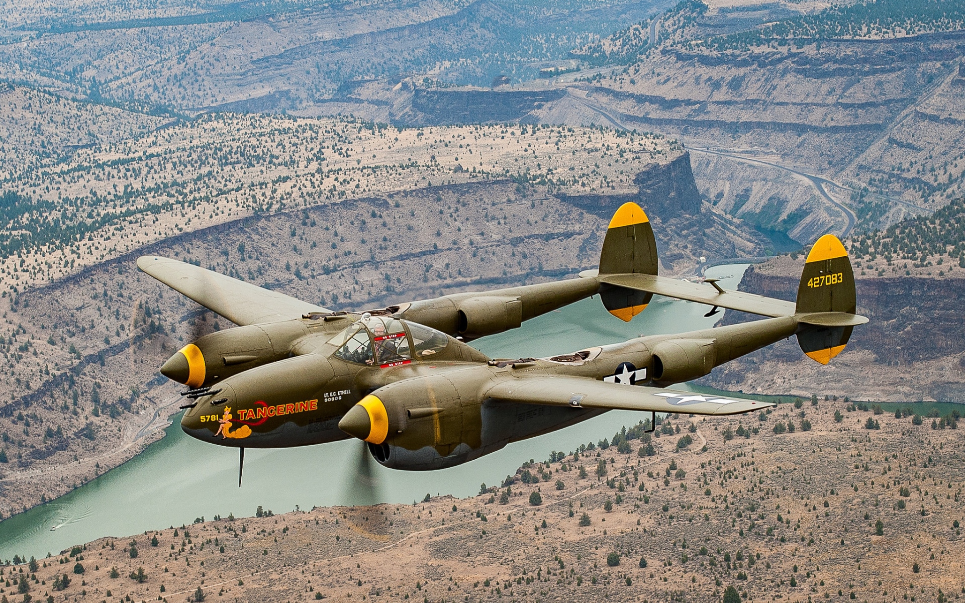 Картинки P-38, истребители, самолеты фото и обои на рабочий стол