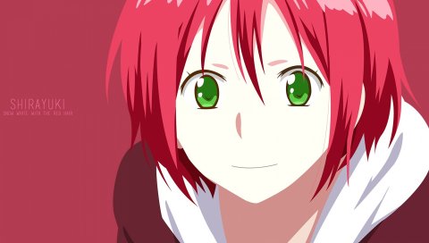 akagami не shirayukihime, Сираюки, лицо, взгляд
