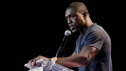 Andre berto, боксер, wba, производительность, микрофон, кафедра