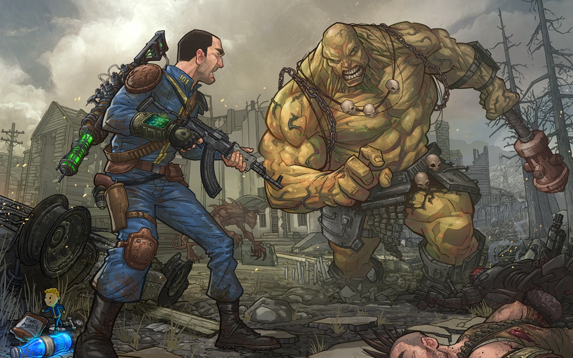 Fallout 4 art wallpaper фото 113