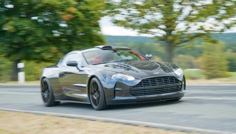 Aston martin, db9, скорость, движение, размытие