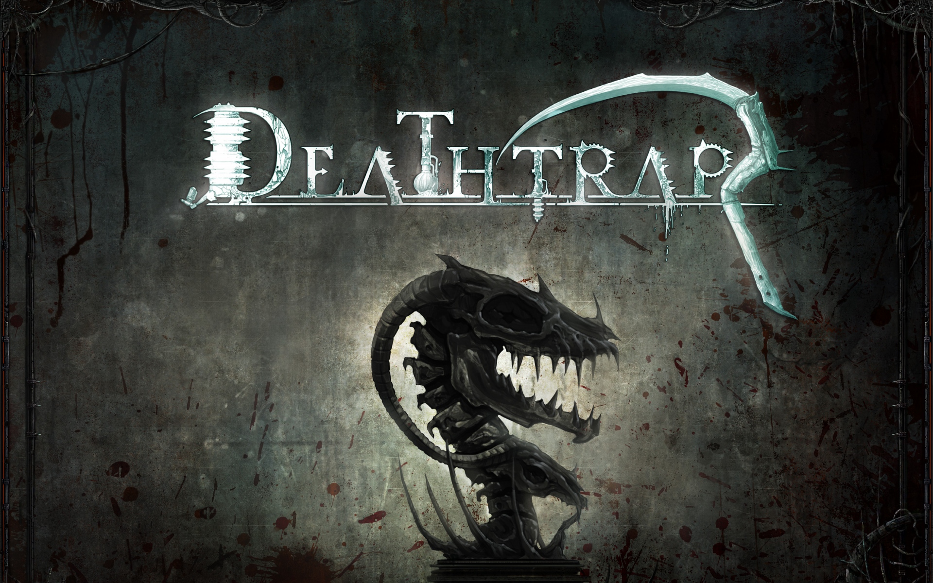 Картинки Deathtrap, td, скелет фото и обои на рабочий стол