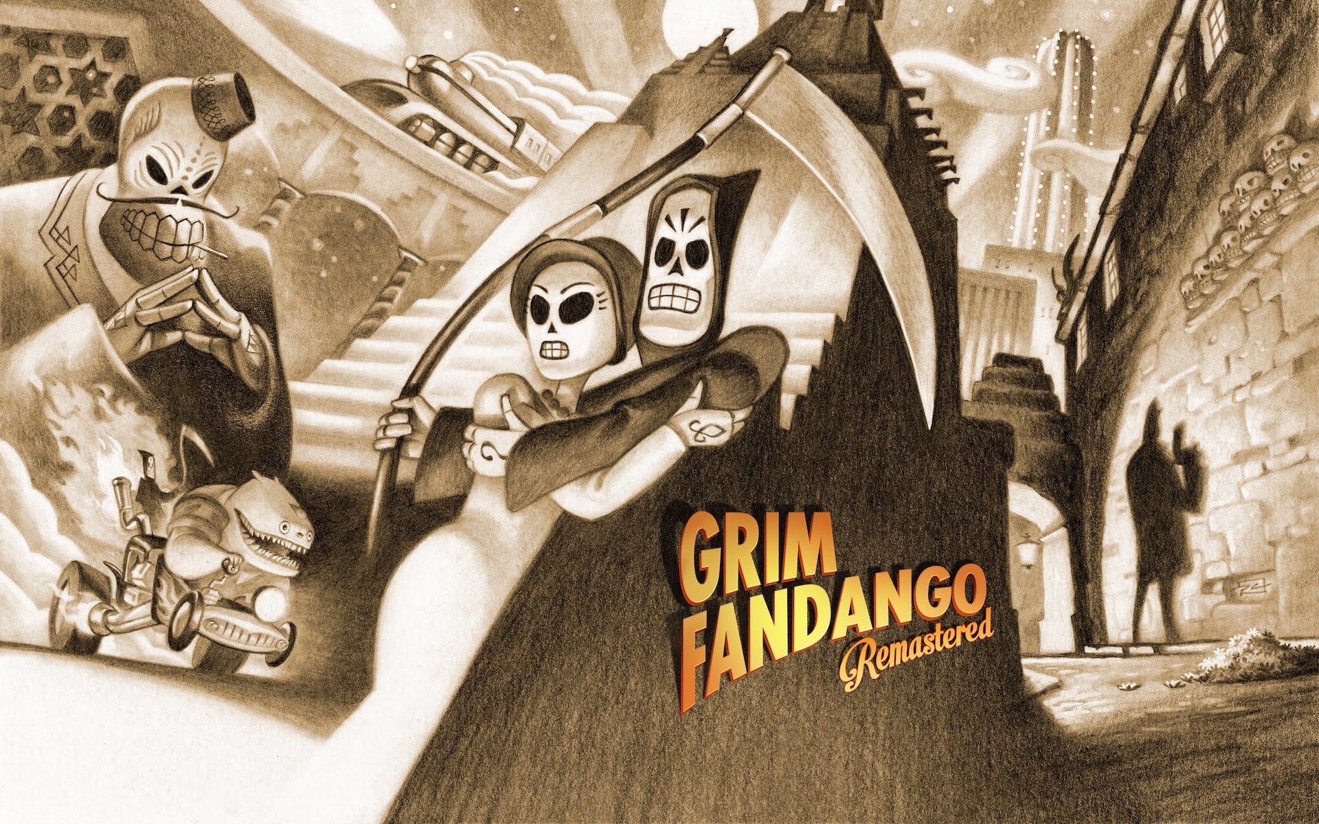 Картинки Мрачный fandango remastered, мрачный fandango, квест, искусство фото и обои на рабочий стол